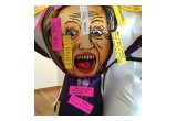 Life Size Clinton Voodoo Doll with Wishes Pinned to it
