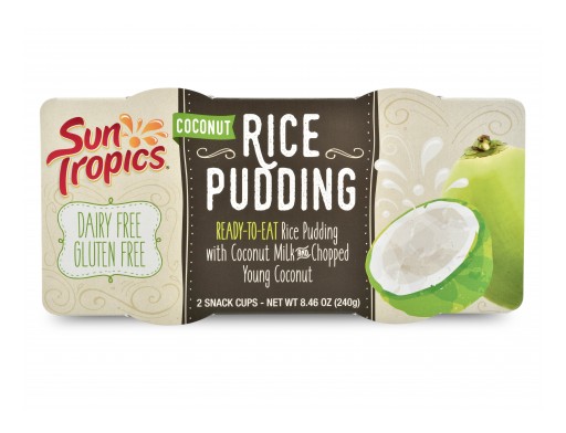 It's a Nutty Trend: SunTropics Releases Dairy Free Coconut Rice Puddings to Retailers