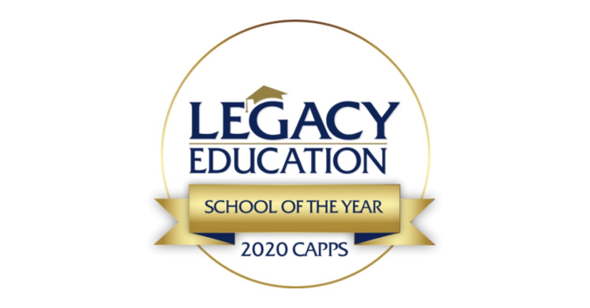 Legacy Education Awarded 2020 School of the Year by the California Association of Private