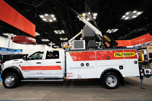PALFINGER Sets New Industry Standards With the Launch of PAL Pro 58 Mechanics Truck and PSC 8600 TEC Service Crane
