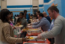 Volunteers at Bring Dinner Home Feed over 1,000 people in the Newark community!