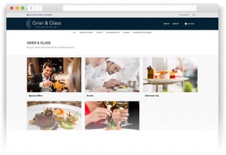 VoucherCart Example Sales Page for Restaurant Merchant