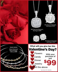 Huntington Fine Jewelers Provides No-Fuss Valentine's Day Gift Package with Jewelry Purchase