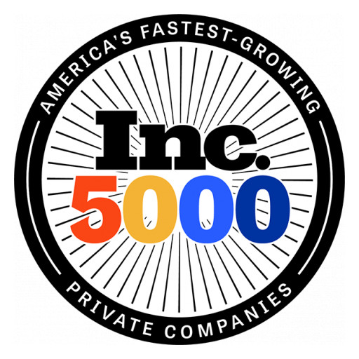 Experity Ventures ranks #653 on Inc. Magazine's 2021 Inc. 5000 list, with three-year revenue growth of 742%