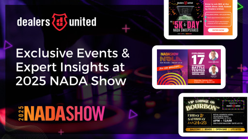 Dealers United Brings Exclusive Events and Expert Insights to the 2025 NADA Show in New Orleans