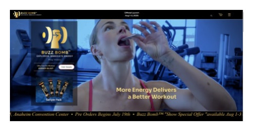 Aspire Biopharma Holdings, Inc. Unveils E-commerce Platform, Launches with its BUZZ BOMB Pre-Workout Supplement 