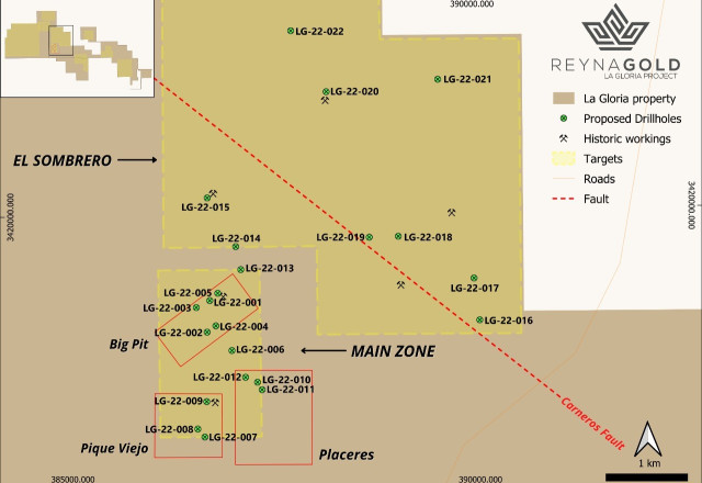 Reyna Gold Corp, Thursday, February 10, 2022, Press release picture