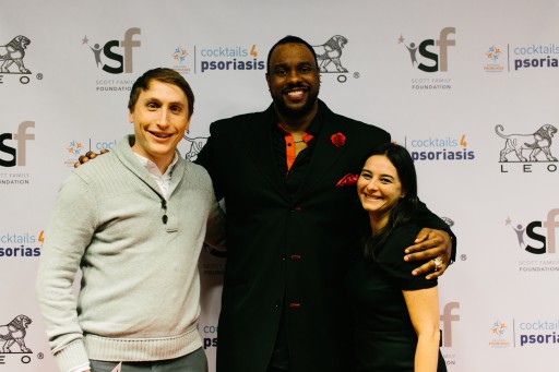 Retired NFL Player Teams Up for Cocktails4Psoriasis Fundraiser During Big Game Week in San Francisco