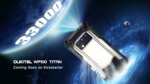 Oukitel Stuns the World With WP100 Titan: The World's First 33,000mAh Rugged Phone With Built-in Projector