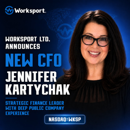 Worksport (NASDAQ:WKSP) Appoints Jennifer Kartychak As CFO to Drive Financial Scale-Up