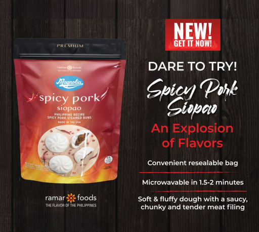 Ramar Foods Unveils the Fusion of Tradition and Spice With Magnolia Spicy Pork Siopao
