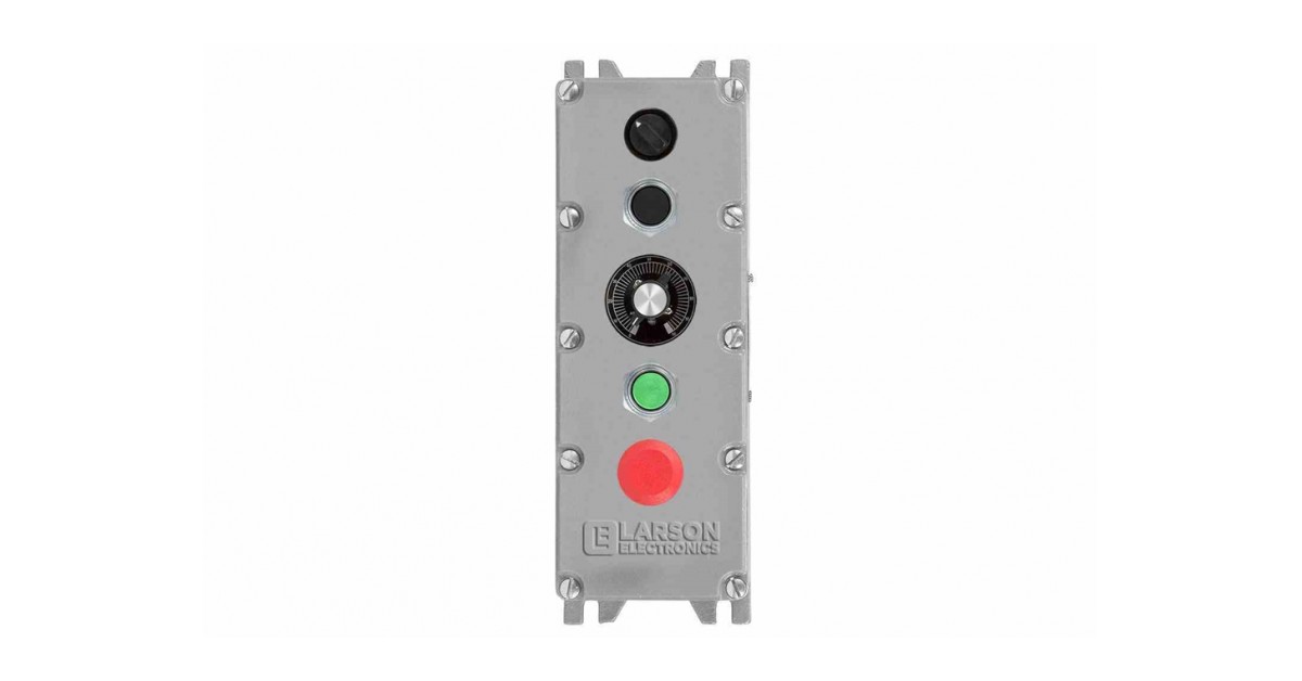 Larson Electronics Releases Explosion Proof Control Station, 3 Push ...