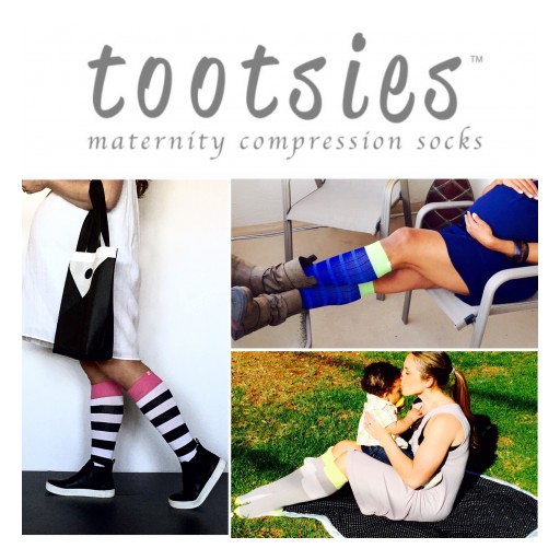 Introducing Tootsies® Maternity Compression Socks