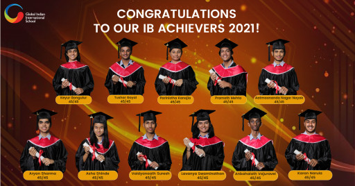 23 Students From Singapore-Based Global Indian International School (GIIS) Achieve IB Topper & Near Perfect Scores for 2021