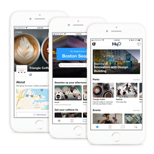 HqO Provides a New App to Promote Amenities and Encourage Community Amongst Tenants of Jamestown's Innovation and Design Building