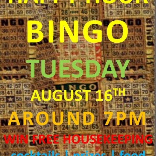 TENTEN Wilshire Rooftop: Hot August Happy Hour Bingo