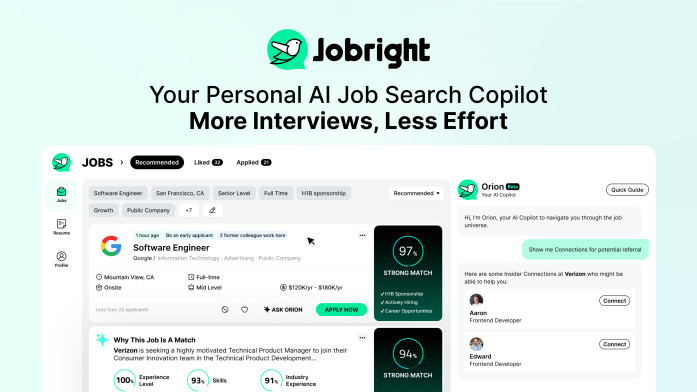 Jobright AI Job Search Co-Pilot