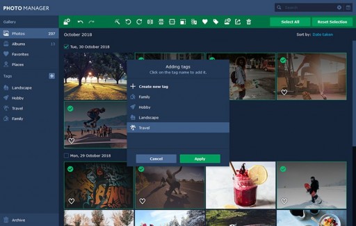 Movavi Photo Manager - Organize Photo Collections Instantly