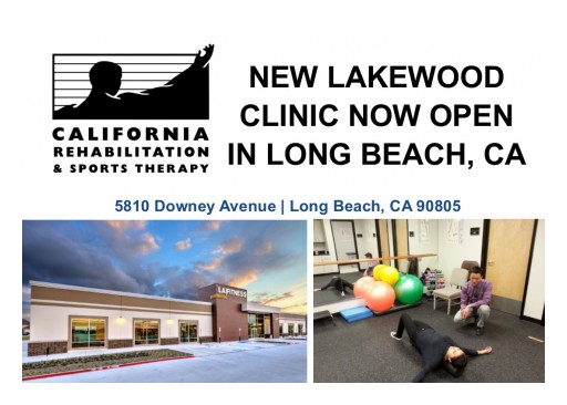 Physical Rehabilitation Network Opens a New Clinic in Long Beach, CA, Under the California Rehabilitation & Sports Therapy Brand