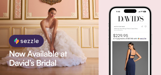 David's Bridal Partners With Sezzle to Offer Flexible Payment Options for Every Occasion