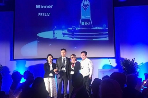 Feelm Received Golden Leaf Awards in the Most Exciting Newcomer of the Industry Category in London