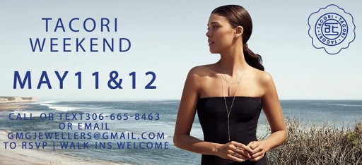 GMG Jewellers Debuts Their Annual Tacori Weekend Sale Taking Place on May 11 and 12, 2018