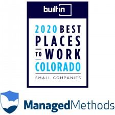 ManagedMethods Recognized in Built In Colorado's 2020 Best Places to Work
