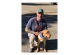 Jason Davis with Service Dog Bravo