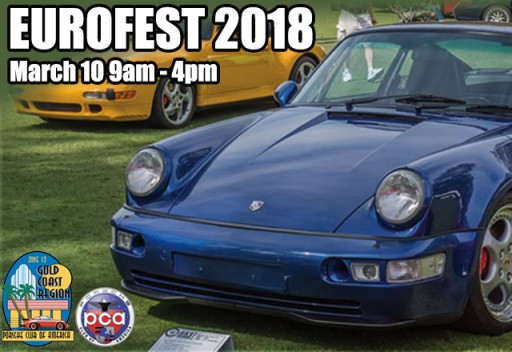 Celebrate the Eurofest 2018 With Porsche Club of America Gold Coast Region