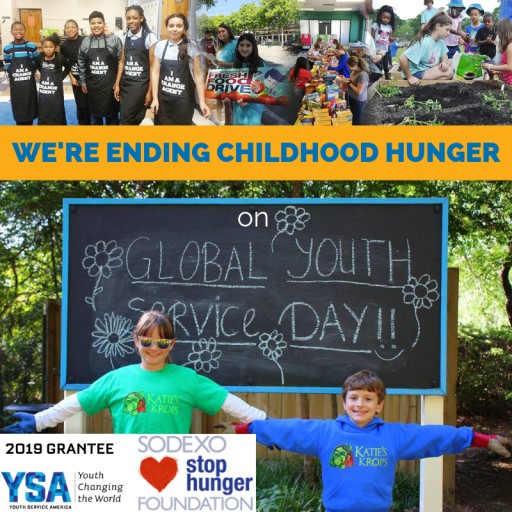 Young Leaders Awarded Sodexo Stop Hunger Foundation Youth Grants to Fight Childhood Hunger on Global Youth Service Day 2019