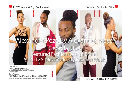 Alexander Pezo Showing at Plitzs New York City Fashion Week
