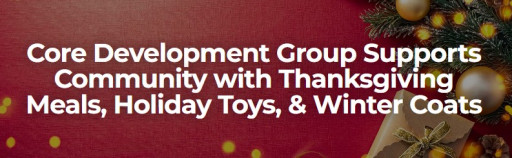 Core Development Group, NJ Clean Energy Contractor, Supports Community With Multi-Organization Holiday Drive