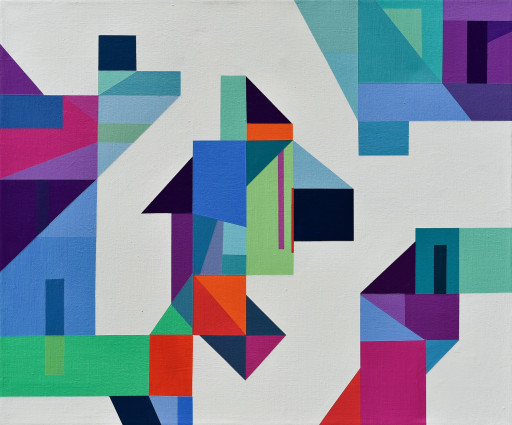 MÍRAME Fine Art and Carolina Guillermet: A Bold Exploration of Geometric Abstraction