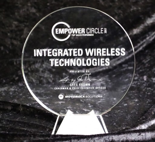 Integrated Wireless Technologies Awarded the Empower Circle Award by Motorola Solutions