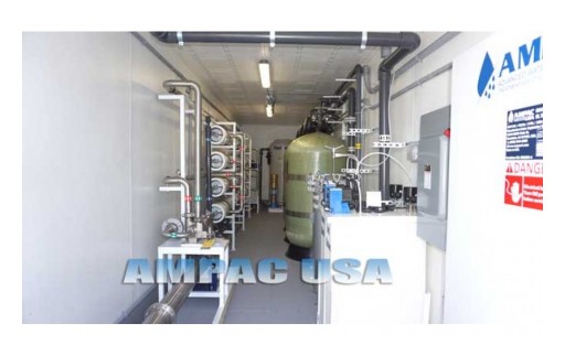 AMPAC USA Innovates Mobile Seawater Desalination Plant - SW100K-LX-C with 100,000 GPD Capacity