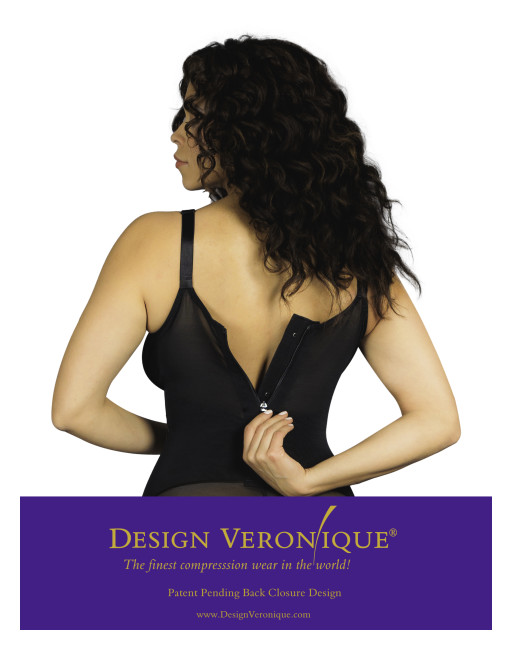 Design Veronique Introduces the First  Post Surgical Compression Garment With Back Zipper