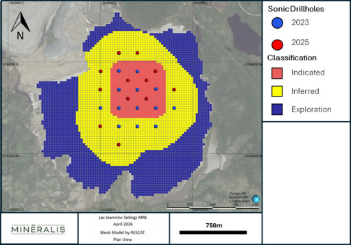 CoTec Announces Updated Mineral Resource and Positive Preliminary Economic Assessment for the Lac Jeannine Iron Tailings Project, Québec, Canada
