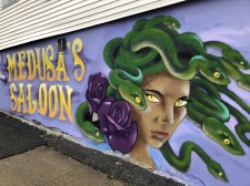 The Medusa's Saloon Mural