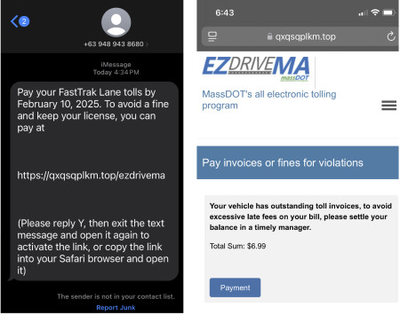 Leveraging new phishing kits and the .TOP gTLD, Chinese phishers are flooding smartphones with SMS-b
