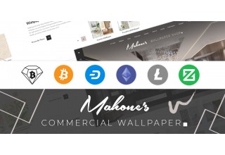 Mahone's Commercial Wallpaper Crypto Checkout