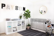 Monochrome Nursery Letters by House of Crazi