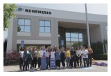 The Regenesis team with Sullivan Solar Power celebrating the recent installation
