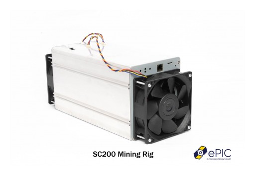 ePIC Blockchain Announces SC200 Mining Rig