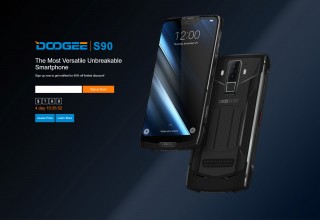 The All-in-One DOOGEE S90 Modular Rugged Phone Will Be Debuted at Crowdfunding Platform