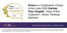 Sewio is Recognized as a 2020 Gartner Peer Insights for Indoor Tracking Services