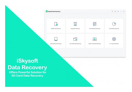 iSkysoft Data Recovery Software Offers Powerful Solution for SD Card Data Recovery