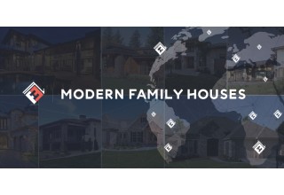 Modern Family Houses Logo