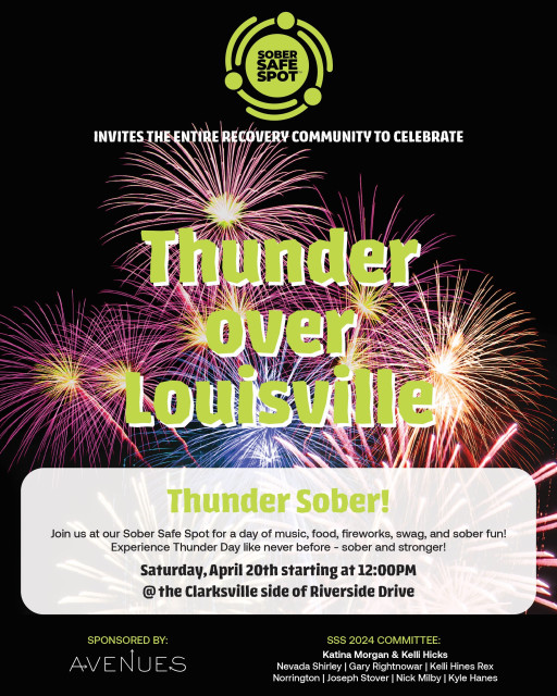 Sober Safe Spot is Coming to Thunder Over Louisville