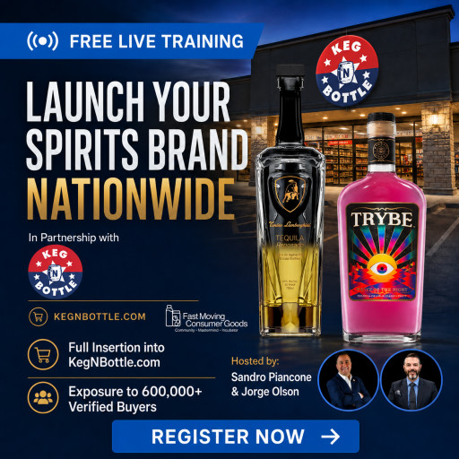 Fast Moving Consumer Goods Continues Weekly Webinar for Emerging Spirit Brands Seeking Nationwide Distribution and Direct-to-Consumer Growth