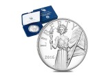 2016 W&S Silver Proof American Liberty Medal (wBox & COA)